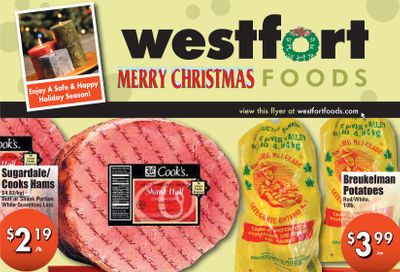 Westfort Foods Flyer December 18 to 24