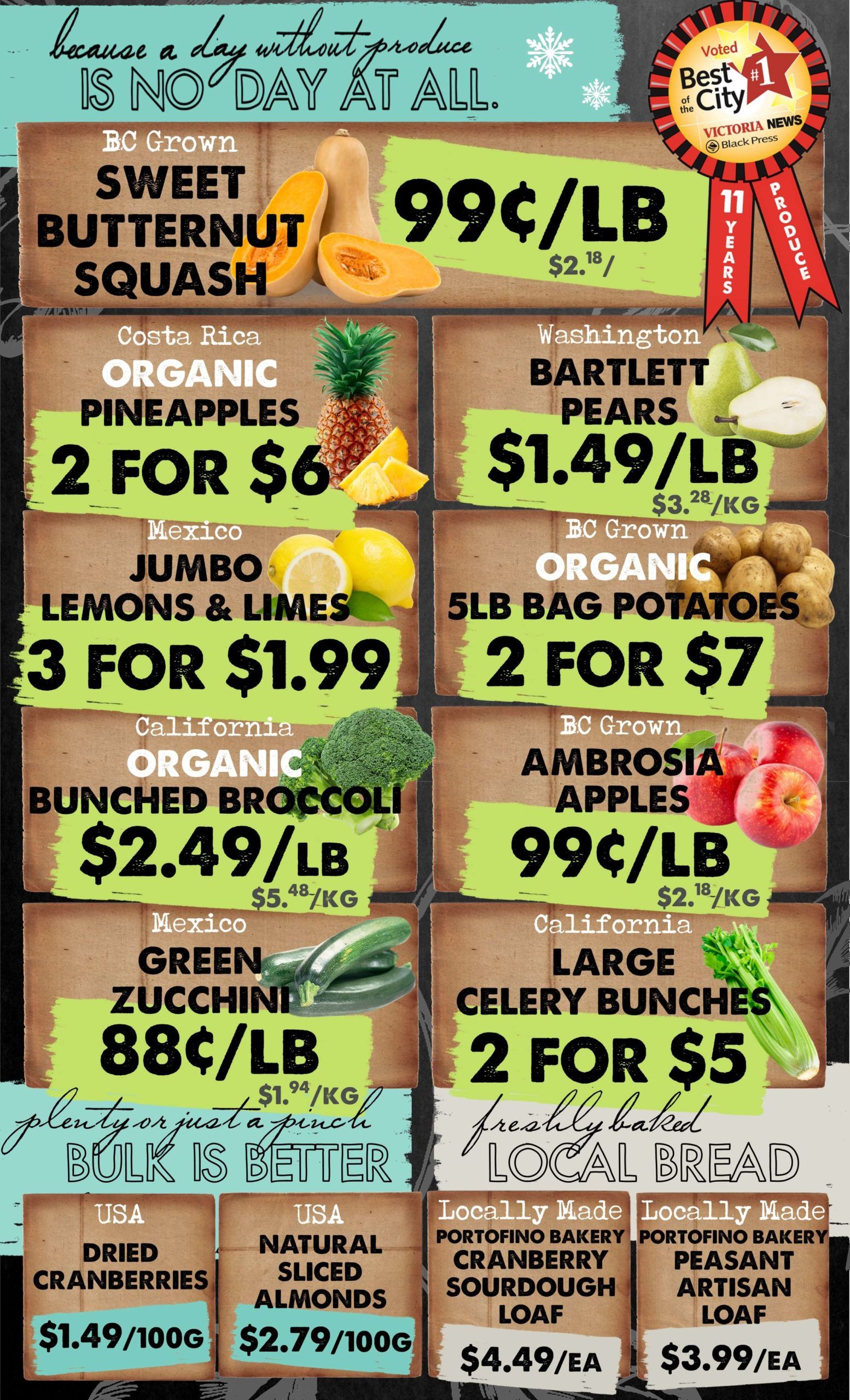 The Root Cellar Flyer December 17 to 24