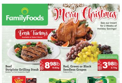 Family Foods Flyer December 18 to 31