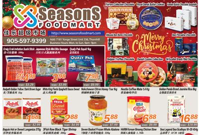 Seasons Food Mart (Thornhill) Flyer December 18 to 24