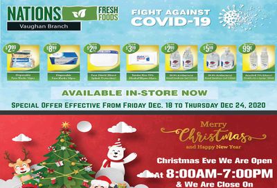 Nations Fresh Foods (Vaughan) Flyer December 18 to 24