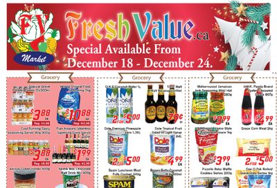 Fresh Value Flyer December 18 to 24