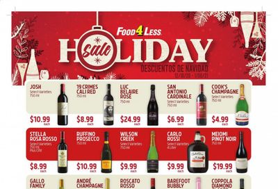Food 4 Less (CA) Weekly Ad Flyer December 10 to January 6