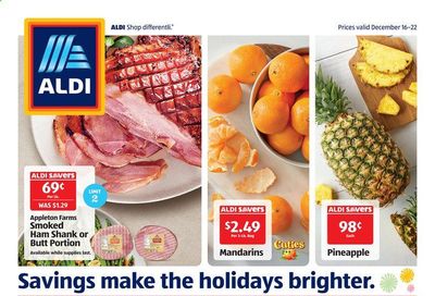 ALDI (CA) Weekly Ad Flyer December 16 to December 22