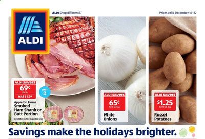 ALDI (CA) Weekly Ad Flyer December 16 to December 22