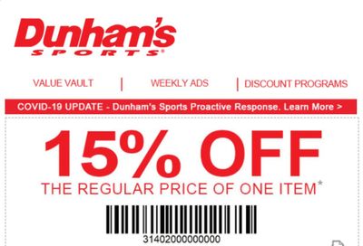 Dunham's Sports Weekly Ad Flyer December 18 to December 24