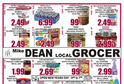 Mike Dean's Super Food Stores Flyer December 27 to January 2