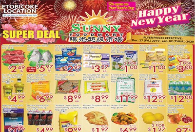 Sunny Foodmart (Etobicoke) Flyer December 27 to January 2