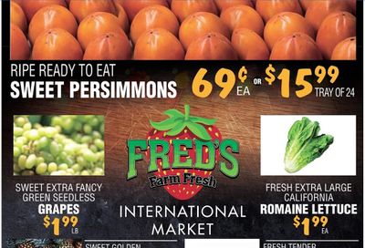 Fred's Farm Fresh Flyer December 16 to 22