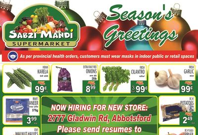 Sabzi Mandi Supermarket Flyer December 18 to 23