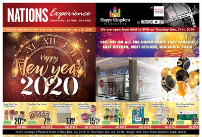 Nations Fresh Foods (Toronto) Flyer December 27 to January 2