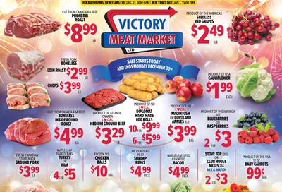 Victory Meat Market Flyer December 27 to 30
