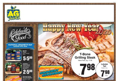 AG Foods Flyer December 29 to January 4