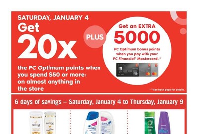 Shoppers Drug Mart (ON) Flyer January 4 to 9