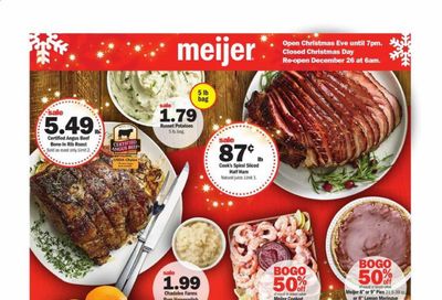 Meijer (IL) Weekly Ad Flyer December 20 to December 24
