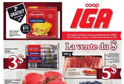Coop IGA Flyer January 2 to 8