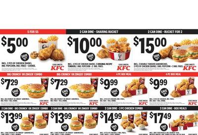 KFC Canada Mailer Coupons (AB & MB), until March 1