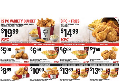 KFC Canada Mailer Coupons (BC), until March 1