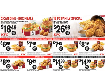 KFC Canada Mailer Coupons (NL), until March 1