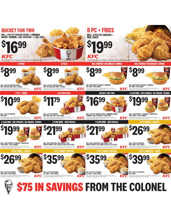 kfc canada coupons yt until march 1