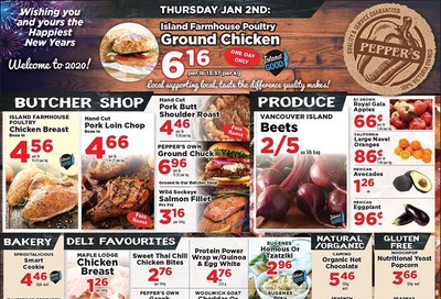 Pepper's Foods Flyer December 31 to January 6
