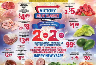Victory Meat Market Flyer December 31 to January 4