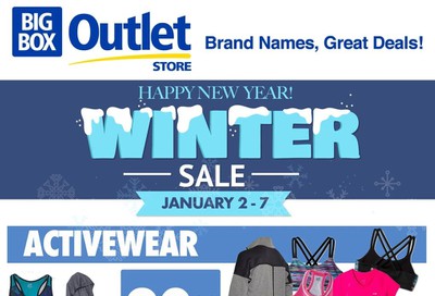Big Box Outlet Store Flyer January 2 to 7