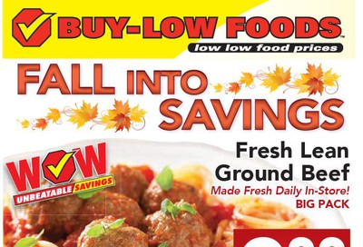 Buy-Low Foods Flyer September 22 to 28