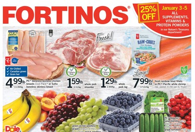 Fortinos Flyer January 2 to 8