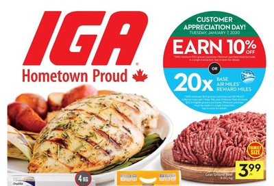 IGA (West) Flyer January 2 to 8