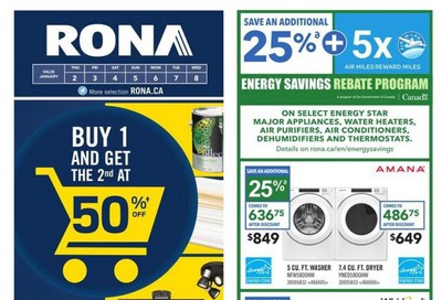 Rona (ON) Flyer January 2 to 8