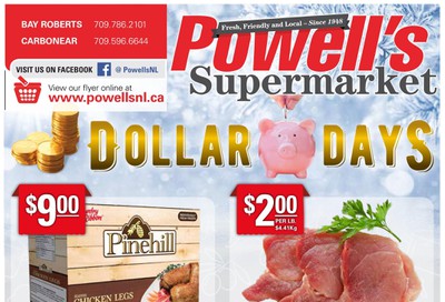 Powell's Supermarket Flyer January 2 to 8