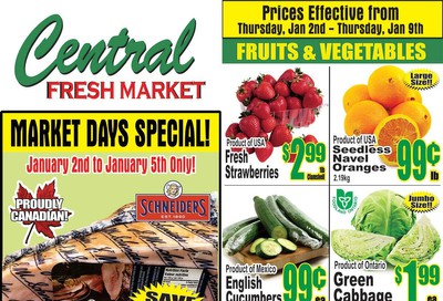 Central Fresh Market Flyer January 2 to 9