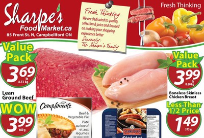 Sharpe's Food Market Flyer January 2 to 8