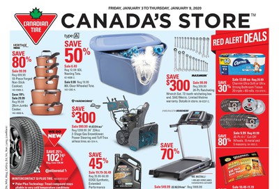 Canadian Tire (ON) Flyer January 3 to 9