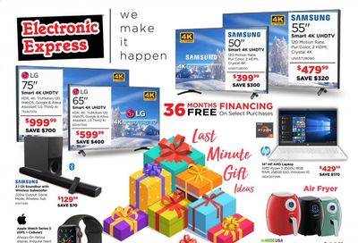 Electronic Express Weekly Ad Flyer December 20 to December 26