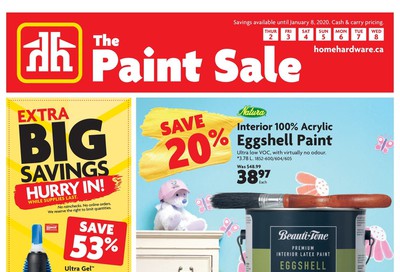 Home Hardware (BC) Flyer January 2 to 8