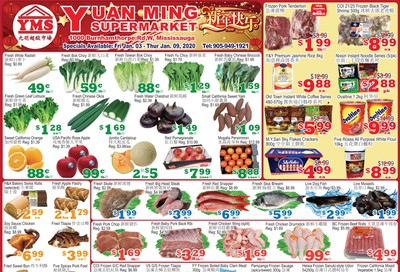 Yuan Ming Supermarket Flyer January 3 to 9