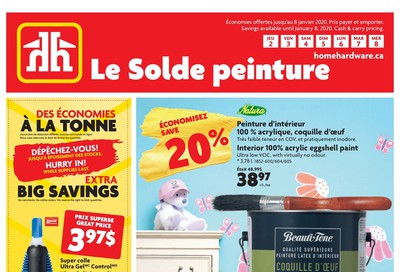 Home Hardware (QC) Flyer January 2 to 8