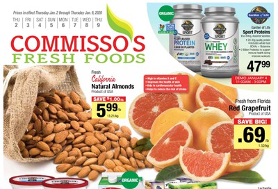 Commisso's Fresh Foods Flyer January 3 to 9