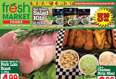 Fresh Market Foods Flyer January 3 to 9