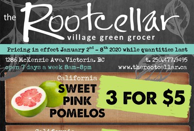 The Root Cellar Flyer January 2 to 8