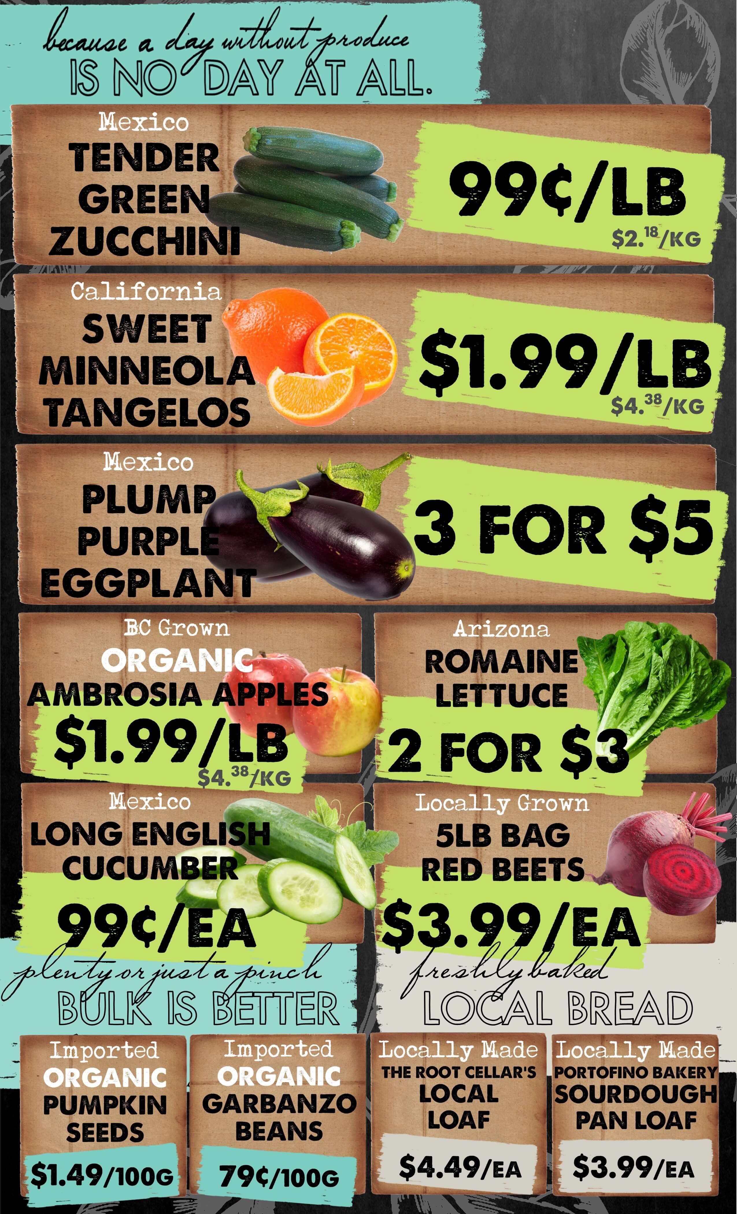 The Root Cellar Flyer January 2 to 8