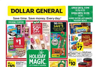 Dollar General (SC) Weekly Ad Flyer December 20 to December 26