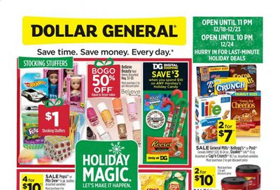 Dollar General (VA) Weekly Ad Flyer December 20 to December 26
