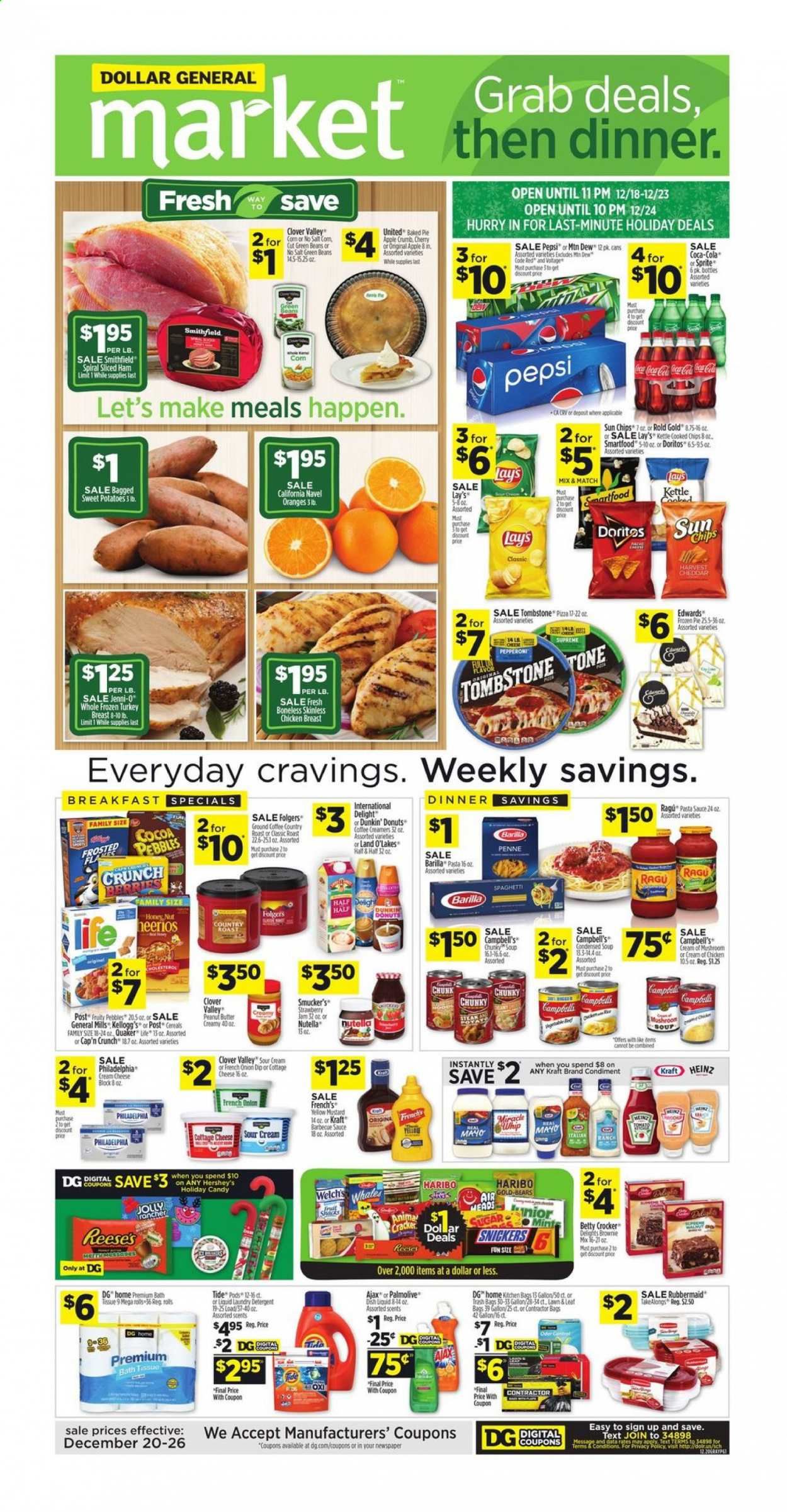Dollar General (AL, GA, KY, LA, TN) Weekly Ad Flyer December 20 to December 26