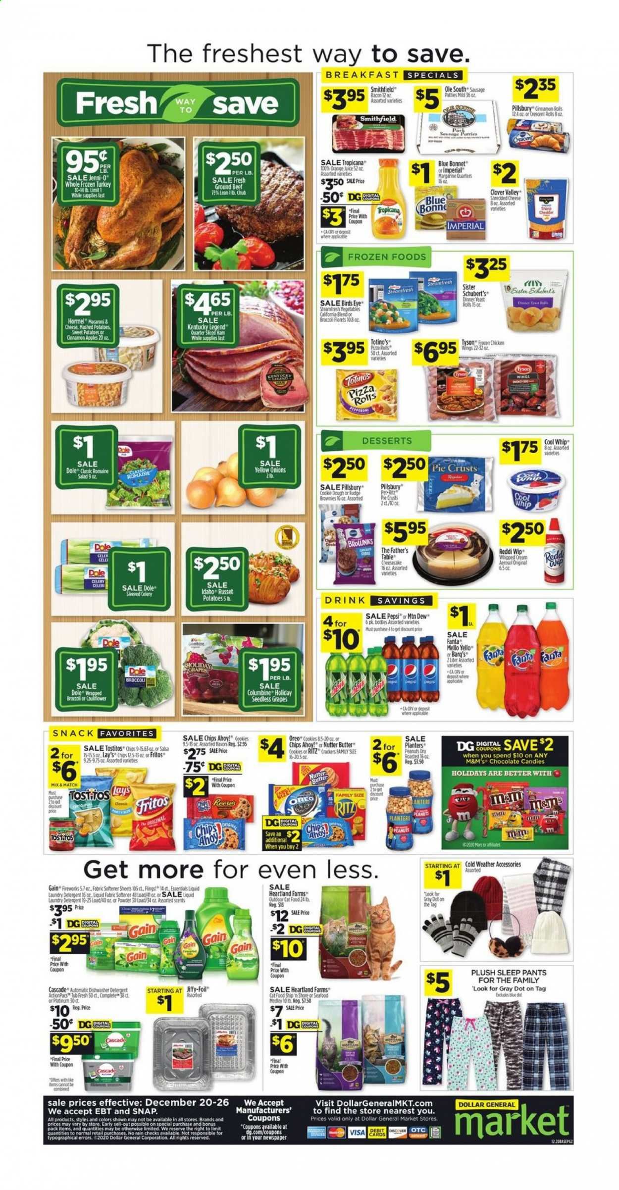 Dollar General (IN, OH) Weekly Ad Flyer December 20 to December 26