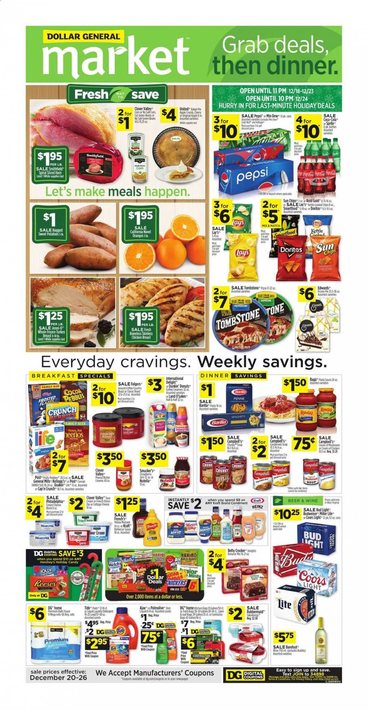 Dollar General (WV) Weekly Ad Flyer December 20 to December 26