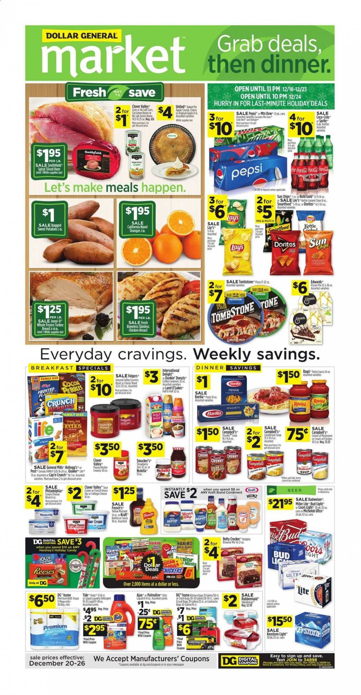 Dollar General (OK) Weekly Ad Flyer December 20 to December 26