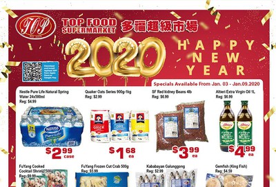 Top Food Supermarket Flyer January 3 to 9